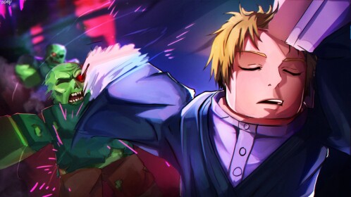 Anime Apocalypse hero art