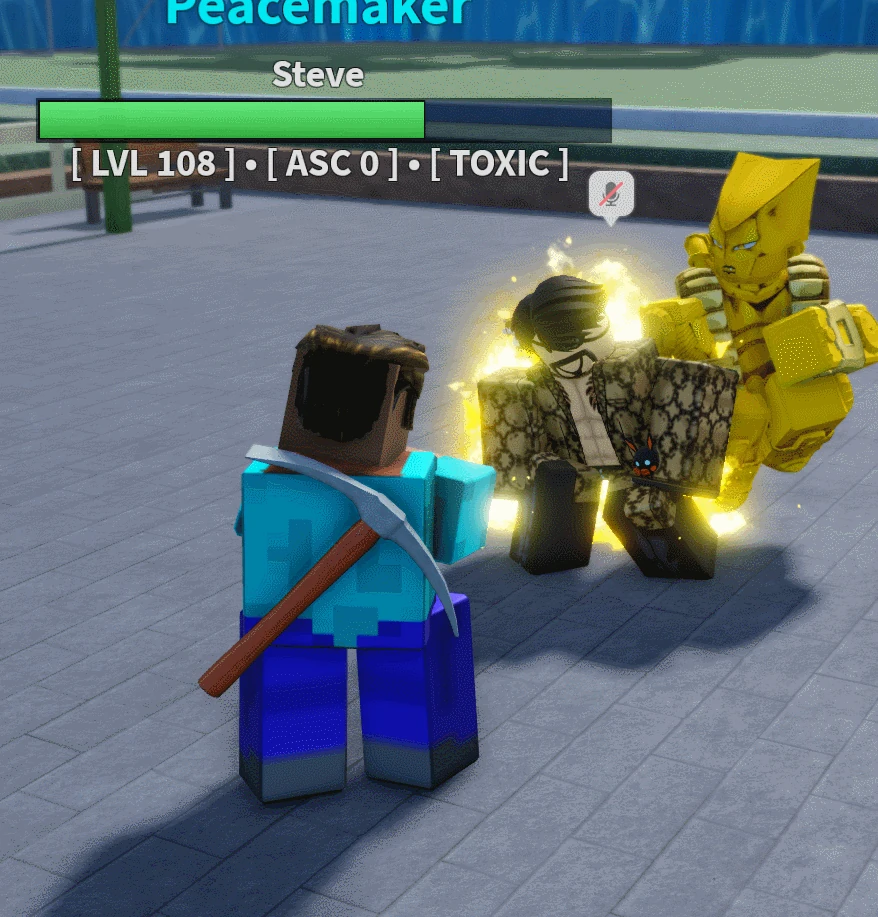 World High Voltage Blink Execution revolver move animation